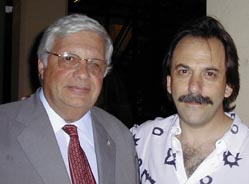 Dr. Lombardo y Mariano Manikis