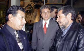 Ricardo Baigorria, Rubén Sotera y Ricardo López