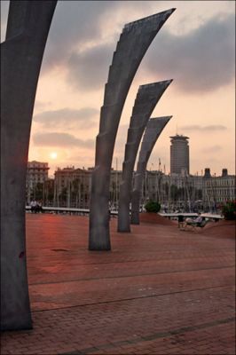 "barcelona puerto" de Mirta Steinberg