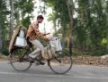 lechero en bici (India)