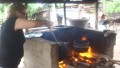 cocinando sobre el fuego