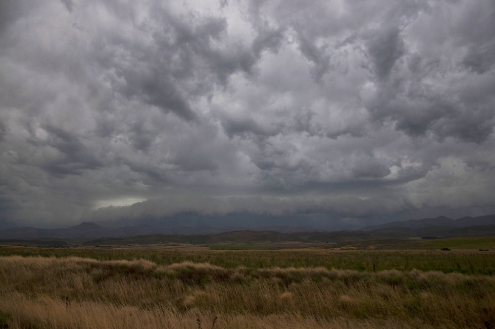 FotoRevista / Convocatoria / tormenta en Sierra Grande de Haraldo Wurzinger