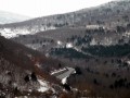 paisaje de montaa en el invierno