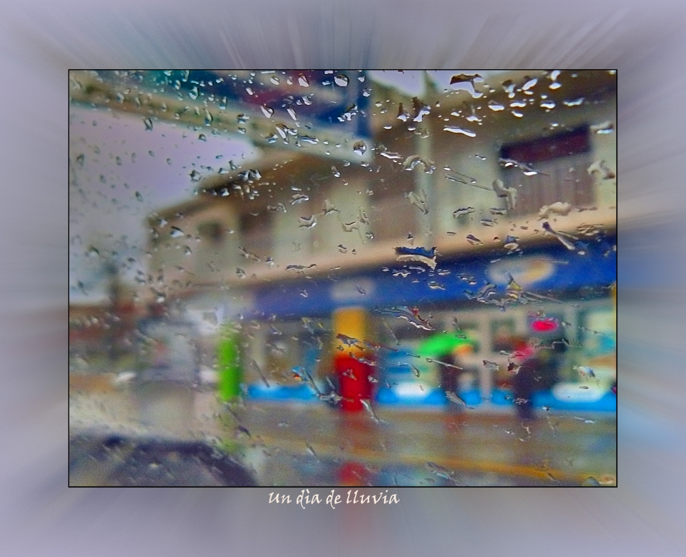 "Un dia de lluvia" de Nora Lilian Iturbide ( Noral )