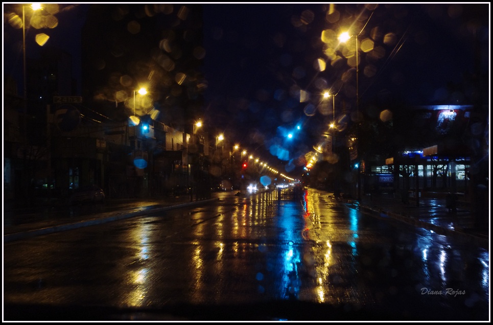 "5am, lluvia y fro" de Diana Rojas