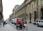 Tráfico en Paris.