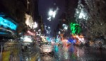 Noche de lluvia sobre Buenos Aires