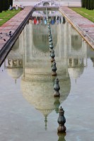 Reflejos del Taj Mahal