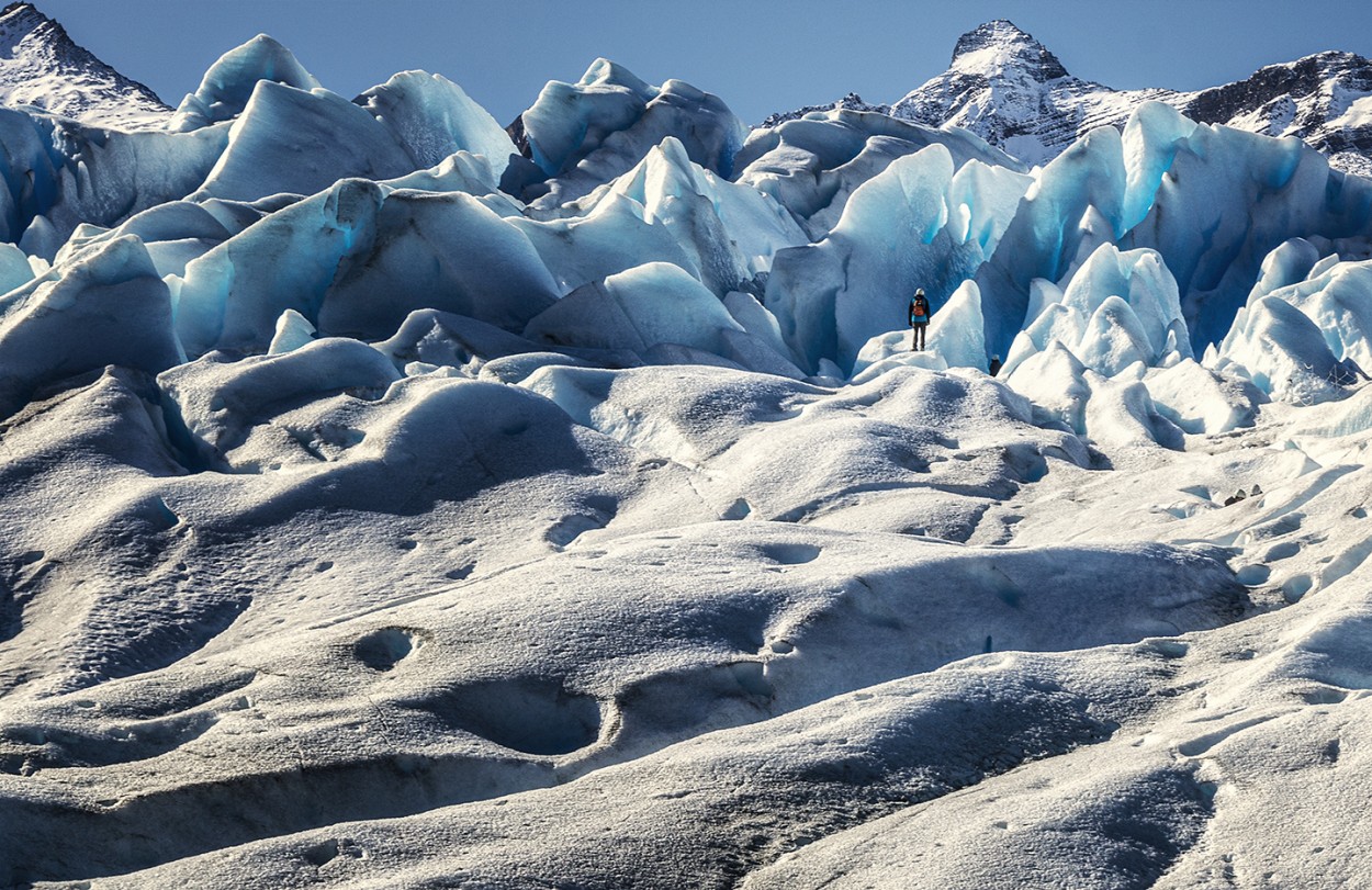 FotoRevista / Convocatoria / Trekking en el glaciar de Mirta Zozula