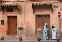 En una calle de Marrakech